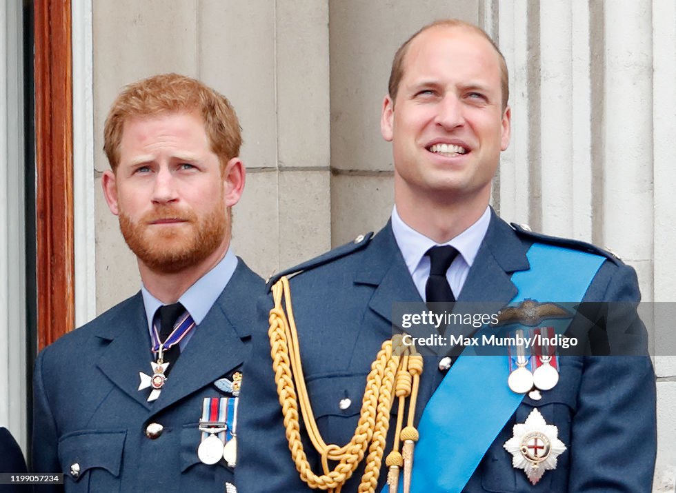 Members Of The Royal Family Attend Events To Mark The Centenary Of The RAF