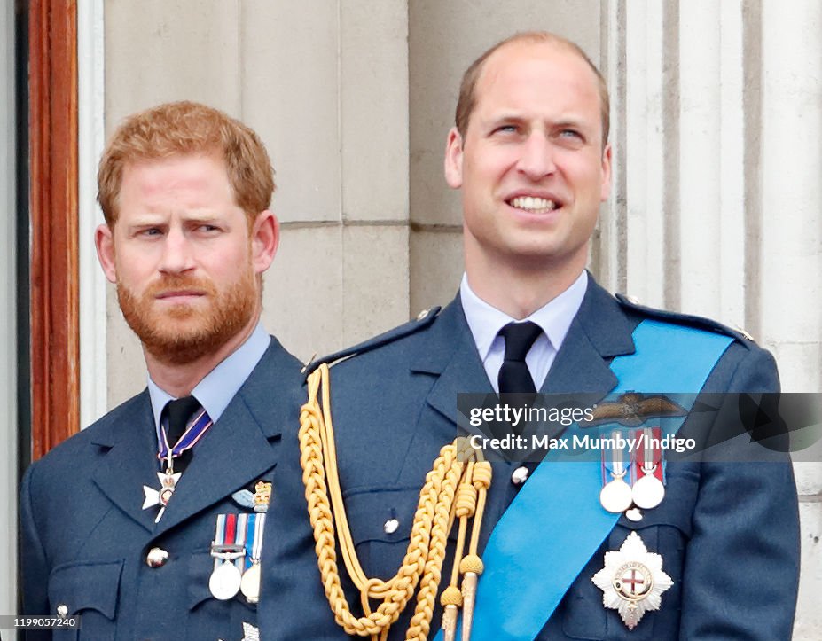 Members Of The Royal Family Attend Events To Mark The Centenary Of The RAF