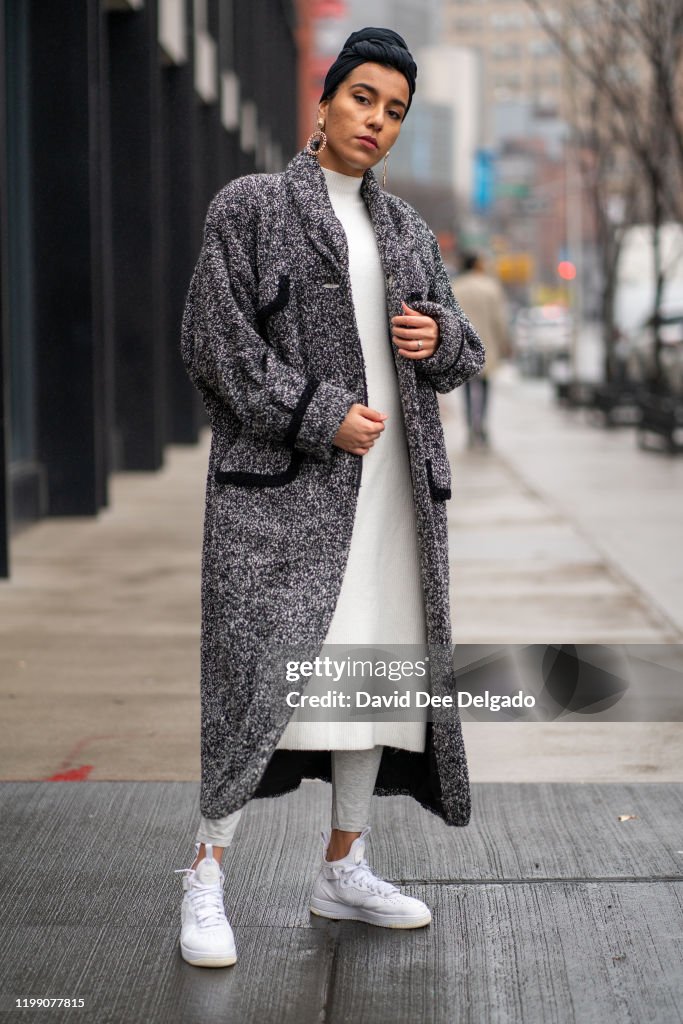 Street Style - Day 1 - New York Fashion Week February 2020