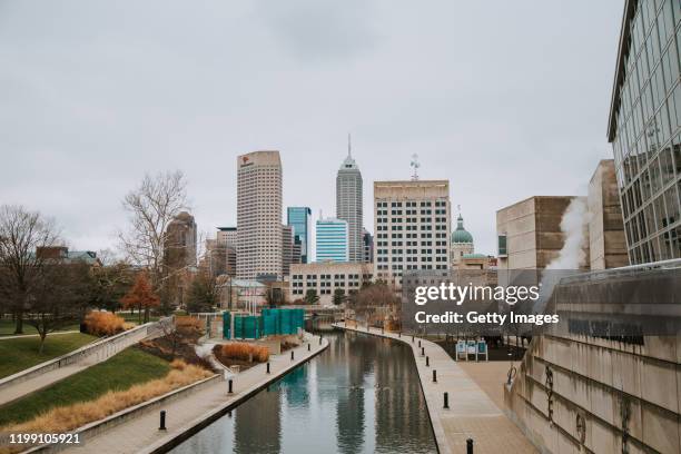 canal park - indianapolis canal stock pictures, royalty-free photos & images