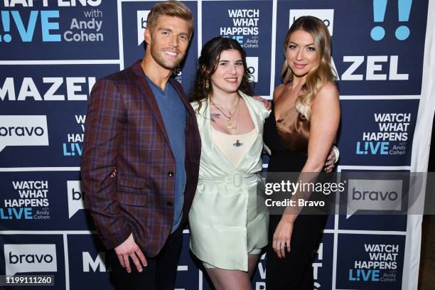 Episode 17021 -- Pictured: Kyle Cooke, Bethany Cosentino, Stassi Schroeder --