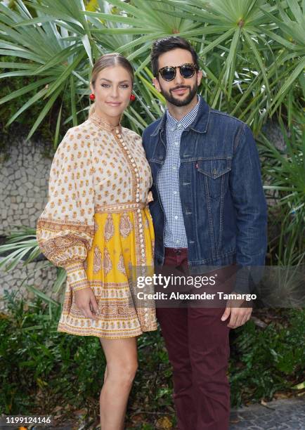 Daniela Di Giacomo and Juan Ernesto Hidalgo attend the Bad Boys For Life Miami Premiere at Regal South Beach on January 12, 2020 in Miami, Florida.