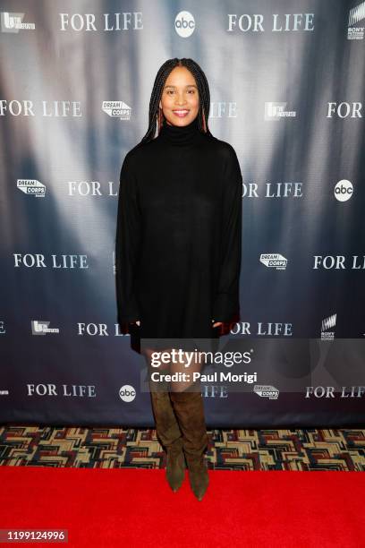 Talent and executive producers from ABC's new drama "For Life" attended a screening event and panel discussion in collaboration with ESPN's "The...