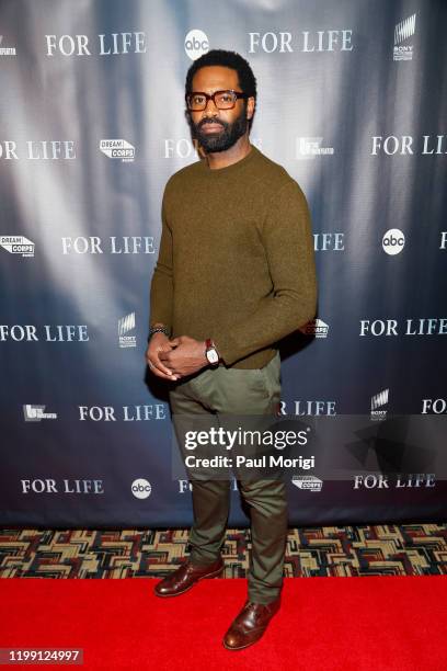 Talent and executive producers from ABC's new drama "For Life" attended a screening event and panel discussion in collaboration with ESPN's "The...