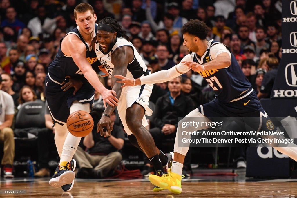 DENVER NUGGETS VS LOS ANGELES CLIPPERS, NBA REGULAR SEASON