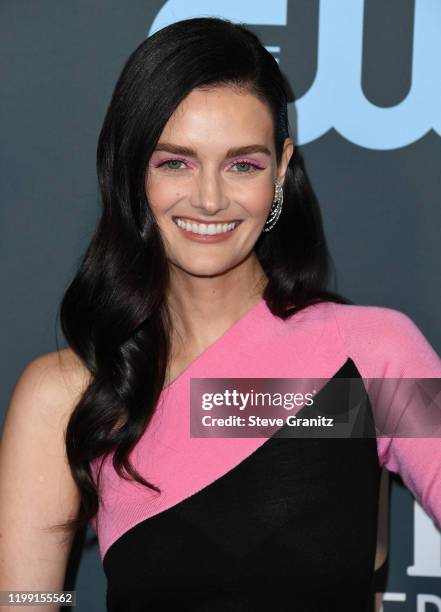 Lydia Hearst arrives at the 25th Annual Critics' Choice Awards at Barker Hangar on January 12, 2020 in Santa Monica, California.