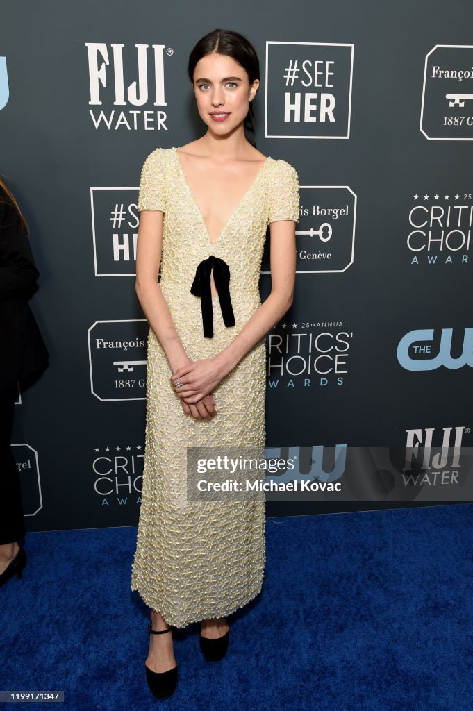 Champagne Collet at The 25th Annual Critics' Choice Awards