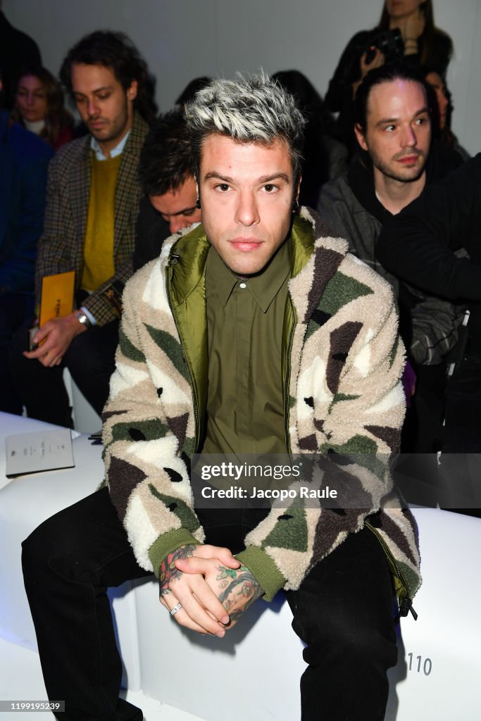 Fendi - Front Row - Milan Men's Fashion Week Fall/Winter 2020/2021