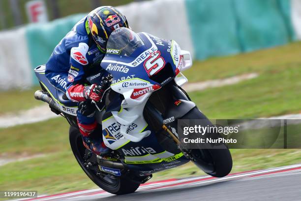 Johann Zarco of France and Reale Avintia Racing Team during day one MotoGP Official Test Sepang 2020 at Sepang International Circuit on February 7 ,...