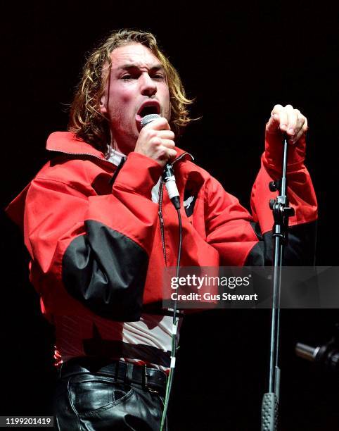 Alex Rice Pics 40 Two Door Cinema Club Perform At O2 Arena In London Stock Photos ...
