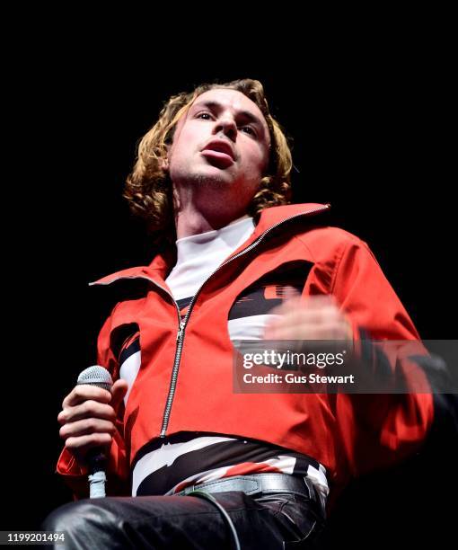 Alex Rice Pics 40 Two Door Cinema Club Perform At O2 Arena In London Stock Photos ...