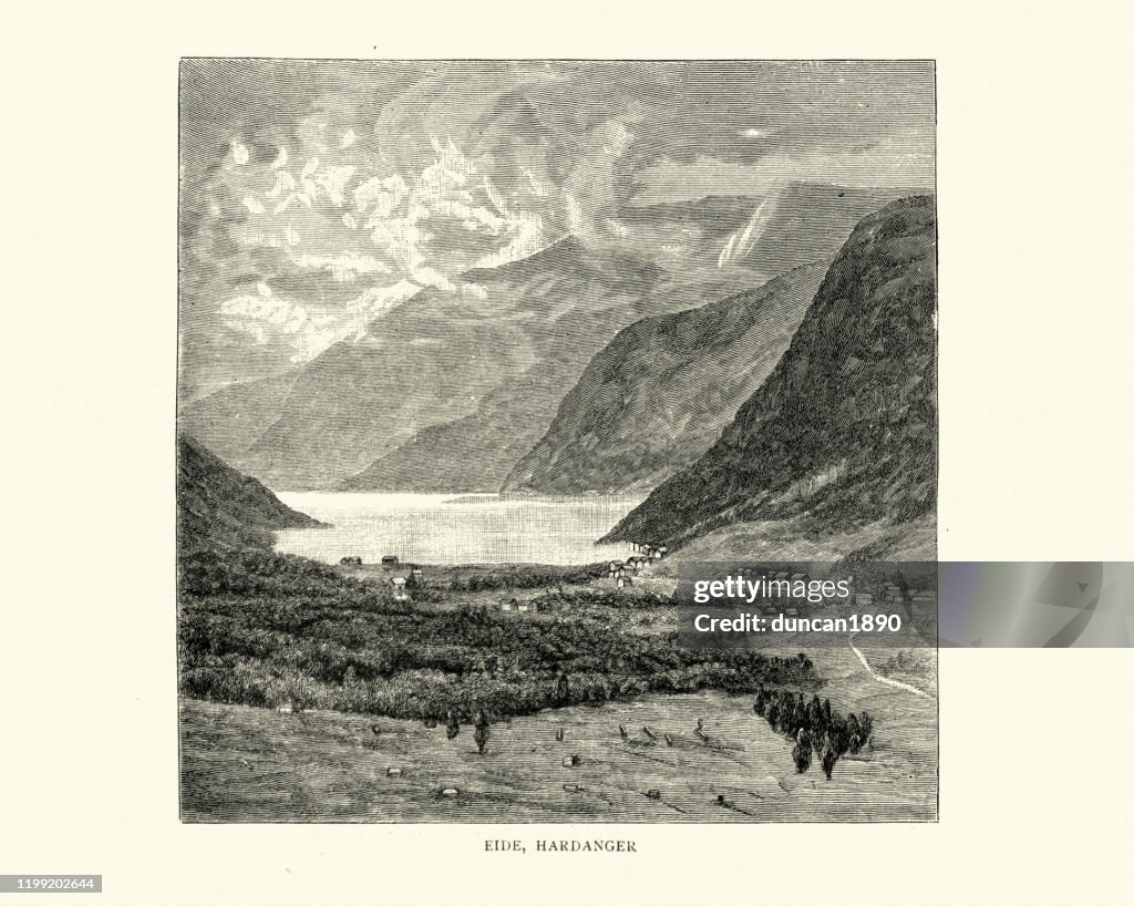 View in Eide, Norway, 19th Century
