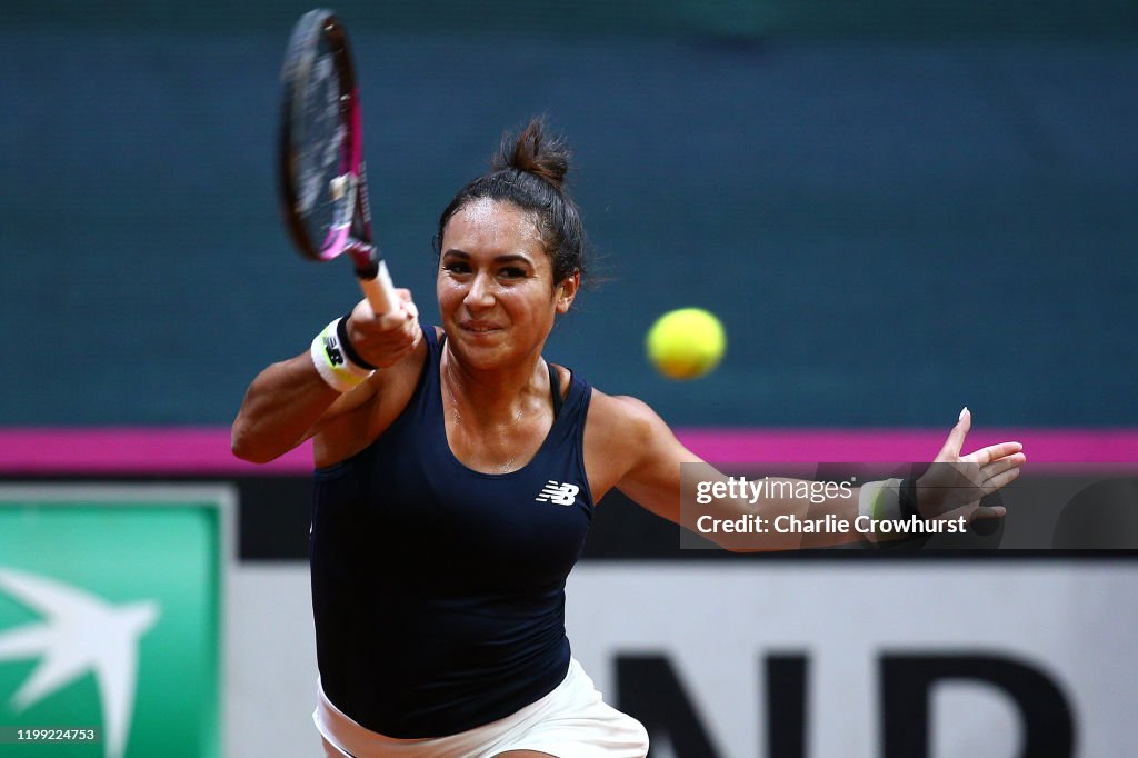 Slovakia v Great Britain - Fed Cup: Day 1