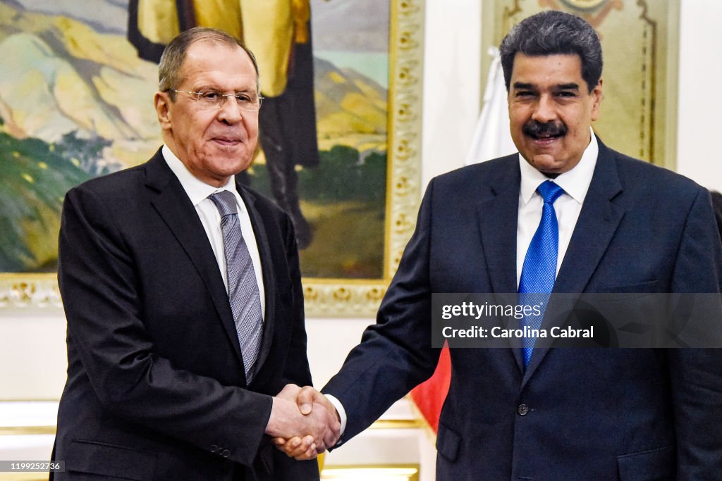 Nicolas Maduro Meets Russia Foreign Affairs Minister