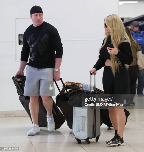 Kim Zolciak-Biermannn and Kroy Biermann are seen on February 7, 2020 in Los Angeles, California.