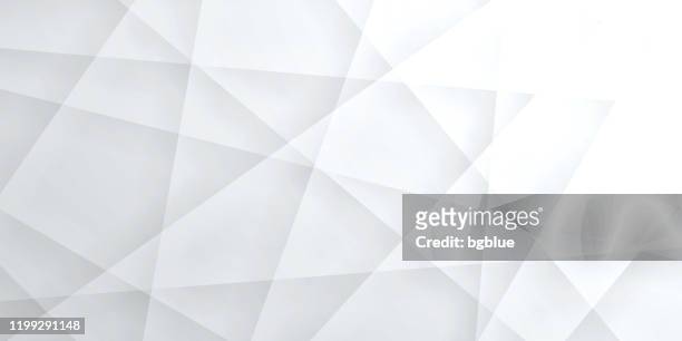 abstrakte helle weiße hintergrund - geometrische textur - grauer hintergrund stock-grafiken, -clipart, -cartoons und -symbole