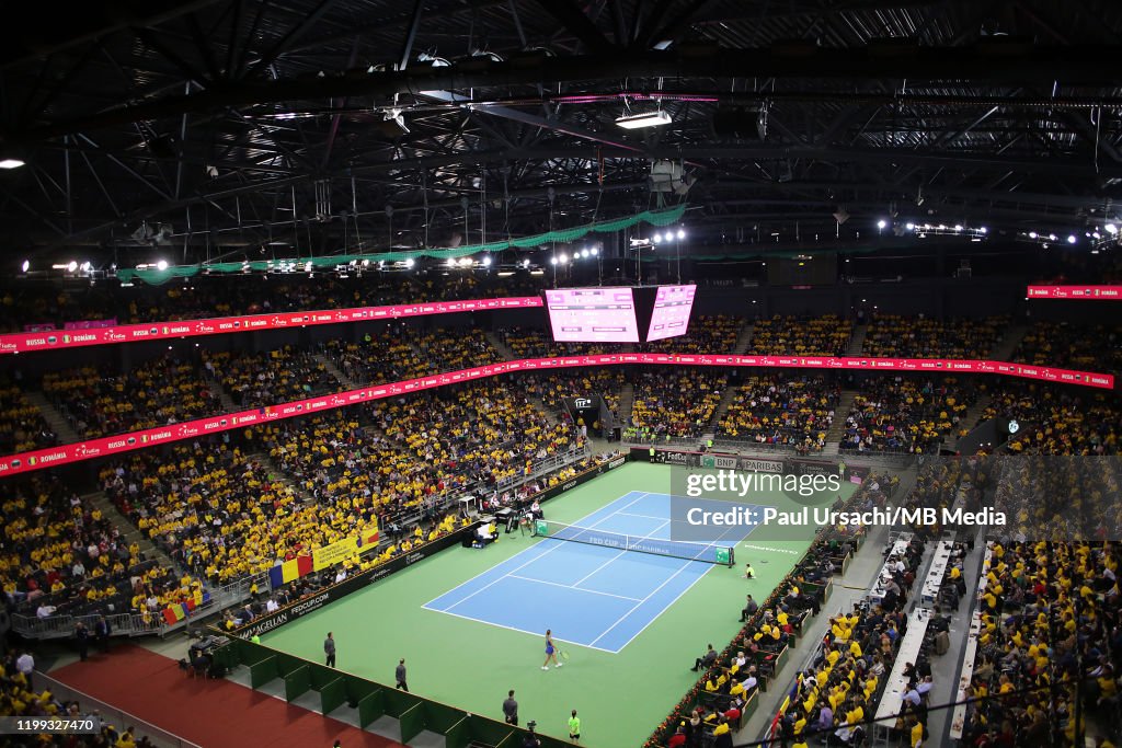 Romania v Russia - Fed Cup