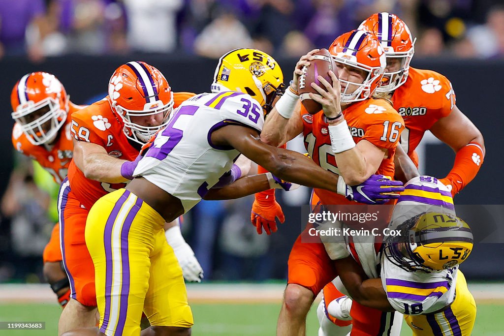 College Football Playoff National Championship - Clemson v LSU