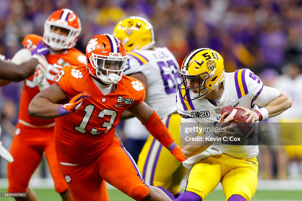 College Football Playoff National Championship - Clemson v LSU