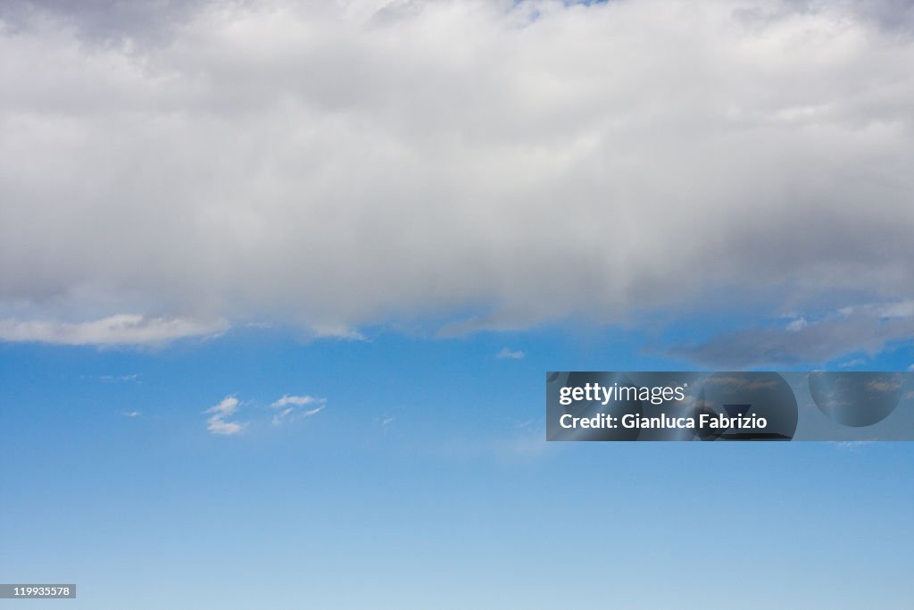 Perfect blue sky