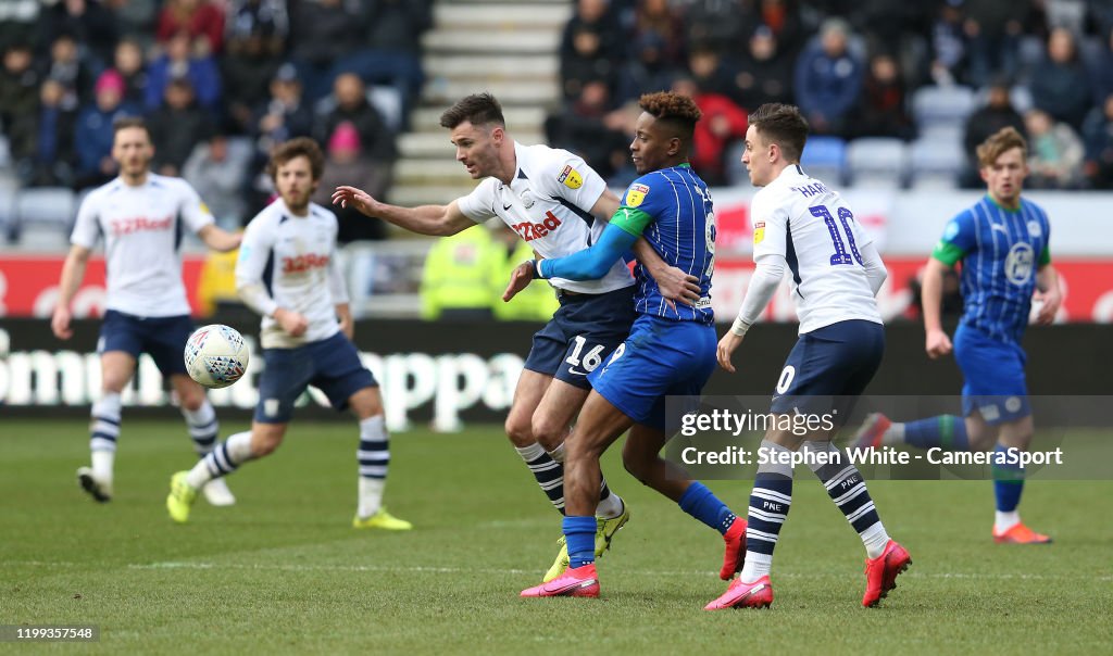 Wigan Athletic v Preston North End - Sky Bet Championship