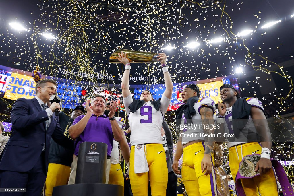 College Football Playoff National Championship - Clemson v LSU