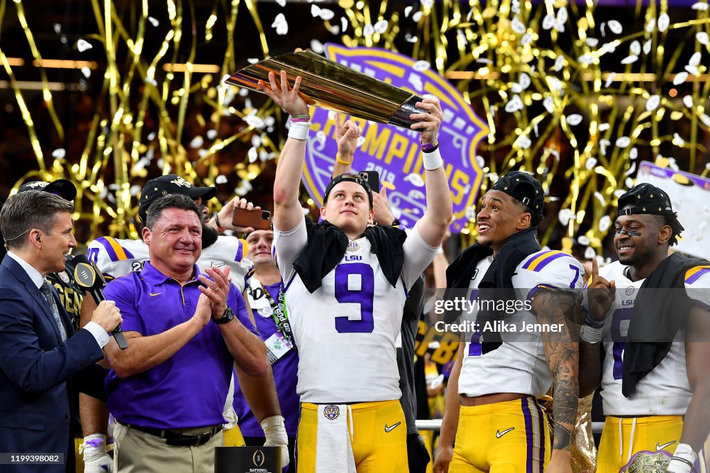 College Football Playoff National Championship - Clemson v LSU