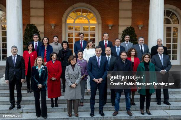 Spain's Deputy Prime Minister of Economic Affairs Nadia Calvino, Spain's first Deputy Prime Minister and Minister of Presidency and Relations with...