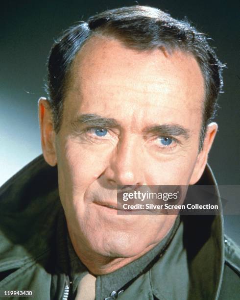 Headshot of Henry Fonda , US actor, circa 1955.