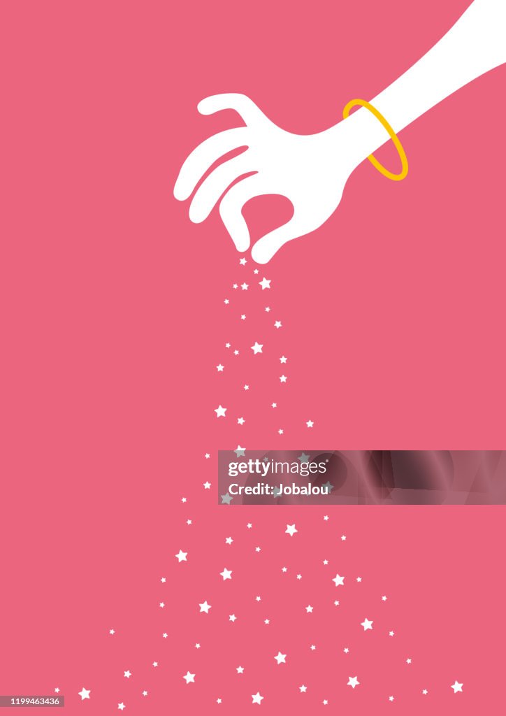 Hand Pouring Stars