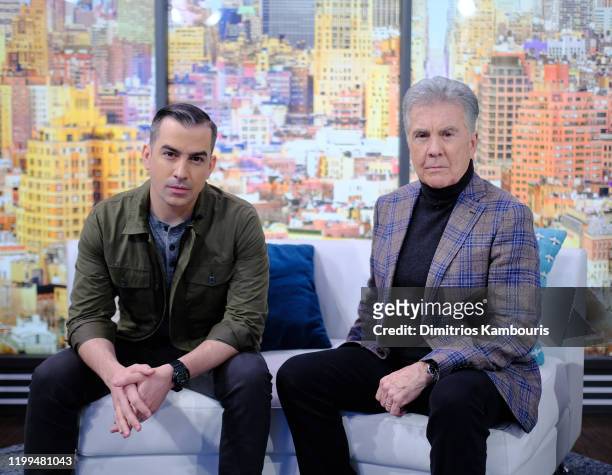 Callahan Walsh and John Walsh visit People Now on January 14, 2020 in New York, United States.