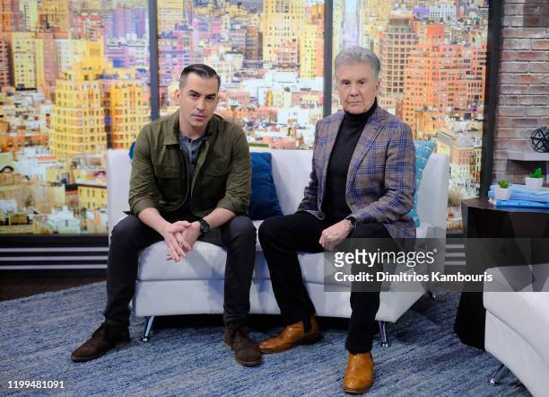 Callahan Walsh and John Walsh visit People Now on January 14, 2020 in New York, United States.