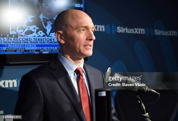 Carter Page, Former Foreign-Policy adviser to Donald Trump during his 2016 Presidential Election Campaign visits "The David Webb Show" On SiriusXM...