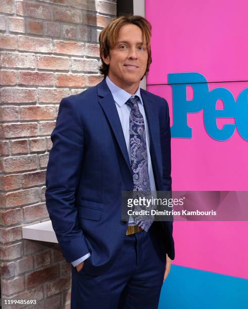 Larry Birkhead visits People Now on January 14, 2020 in New York, United States.