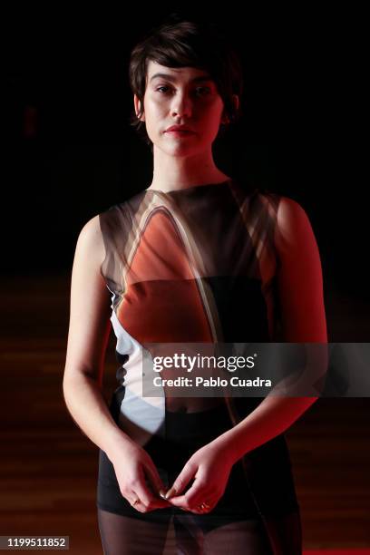 Spanish actress Greta Fernandez attends 'Dias de Cine' awards at the Reina Sofia Art Museum on January 14, 2020 in Madrid, Spain.