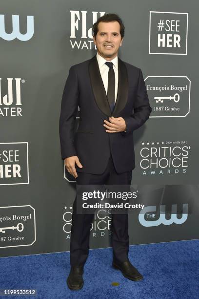 John Leguizamo during the arrivals for the 25th Annual Critics' Choice Awards at Barker Hangar on January 12, 2020 in Santa Monica, CA.