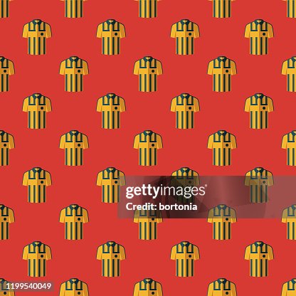 Referee Print Pattern Football Referee Jersey Pattern High-Res Vector Graphic - Getty Images