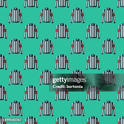 Referee Pattern Hockey Referee Jersey Pattern High-Res Vector Graphic - Getty Images