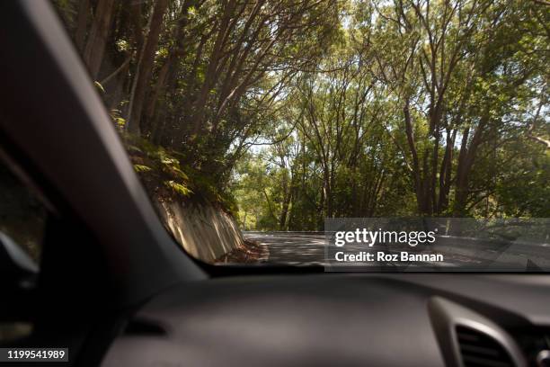road trip window views - road trip new south wales stock pictures, royalty-free photos & images