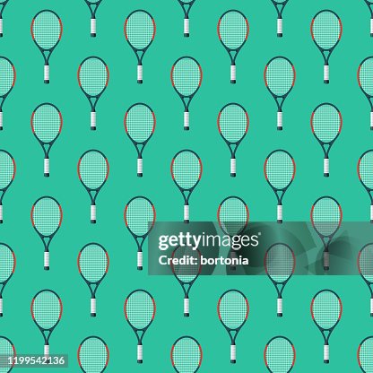 Tennis Racket Net Pattern Vector Tennis Racket Pattern High-Res Vector Graphic - Getty Images