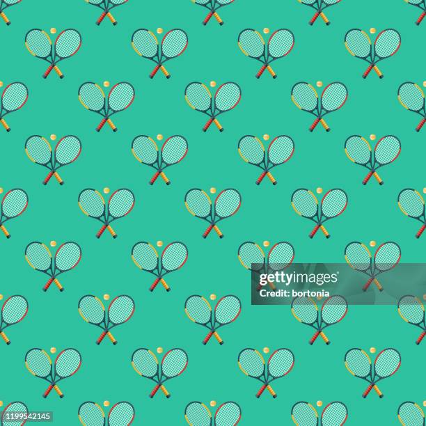 A Pattern Tennis Racket 485 Tennis Racket Pattern High Res Illustrations - Getty Images