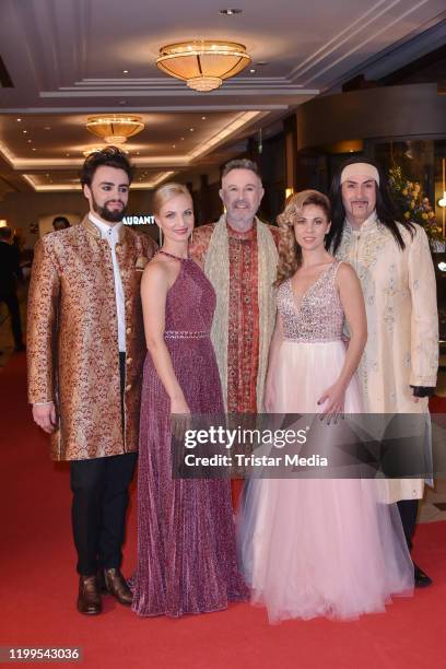 Dschinghis Khan and Wolfgang Heichel during the 120th Berlin Press Ball at Maritim Hotel on January 11, 2020 in Berlin, Germany.