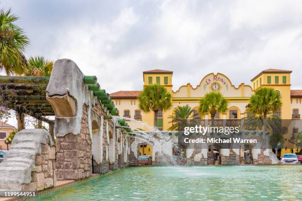 the villages, florida spanish springs town square - ocala stock pictures, royalty-free photos & images