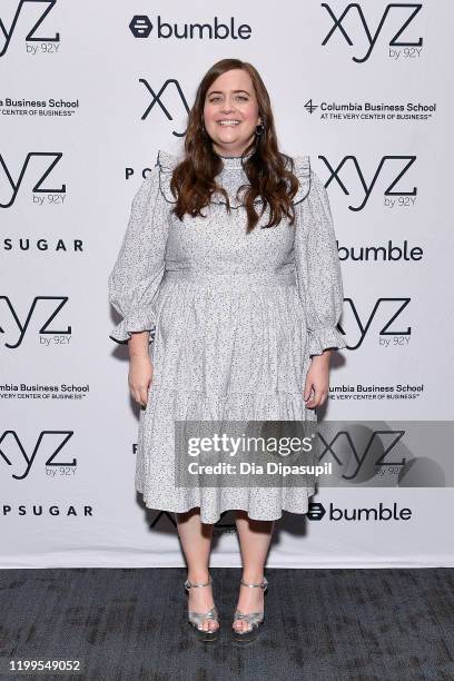 Aidy Bryant attends Hulu's "Shrill" Season 2 Preview & Talk at 92nd Street Y on January 14, 2020 in New York City.