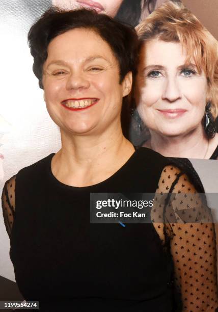 Actress Isabelle Gibbal Hardy attends "Pygmalionnes" Screening at Assemblee Nationale on January 14, 2020 in Paris, France.