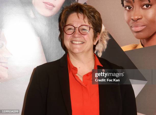 Deputy Carole Bureau Bonnard attends "Pygmalionnes" Screening at Assemblee Nationale on January 14, 2020 in Paris, France.