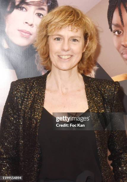 Actress Anne Richard attends "Pygmalionnes" Screening at Assemblee Nationale on January 14, 2020 in Paris, France.