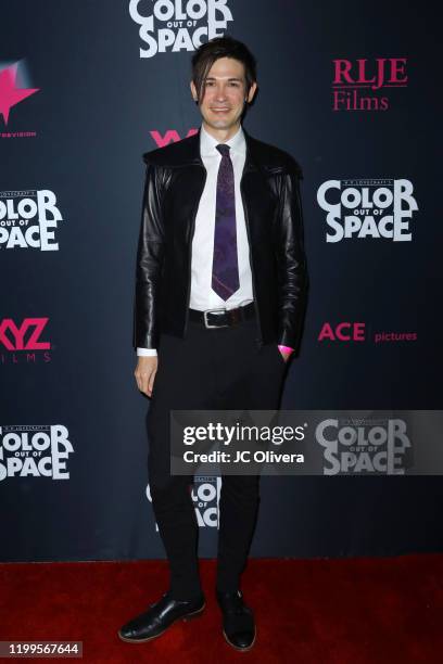 Producer Timur Bekbosunov attends the special screening of "Color Out Of Space" at the Vista Theatre on January 14, 2020 in Los Angeles, California.