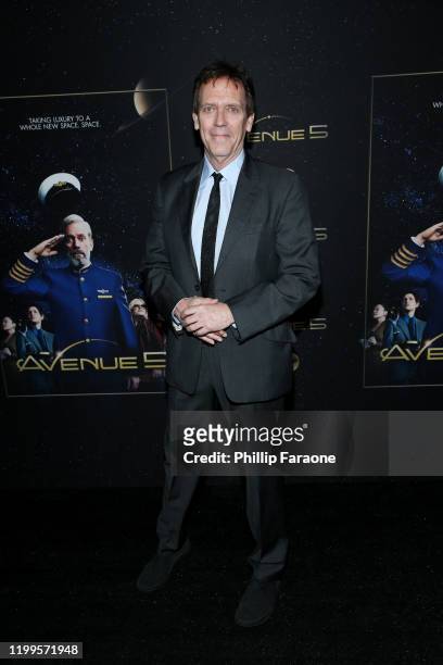 Hugh Laurie attends the premiere of HBO's "Avenue 5" at Avalon Theater on January 14, 2020 in Los Angeles, California.