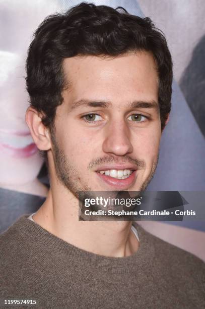Actor Victor Belmondo attends the "Pygamalliones" Screening At Assemblee Nationale on January 14, 2020 in Paris, France.